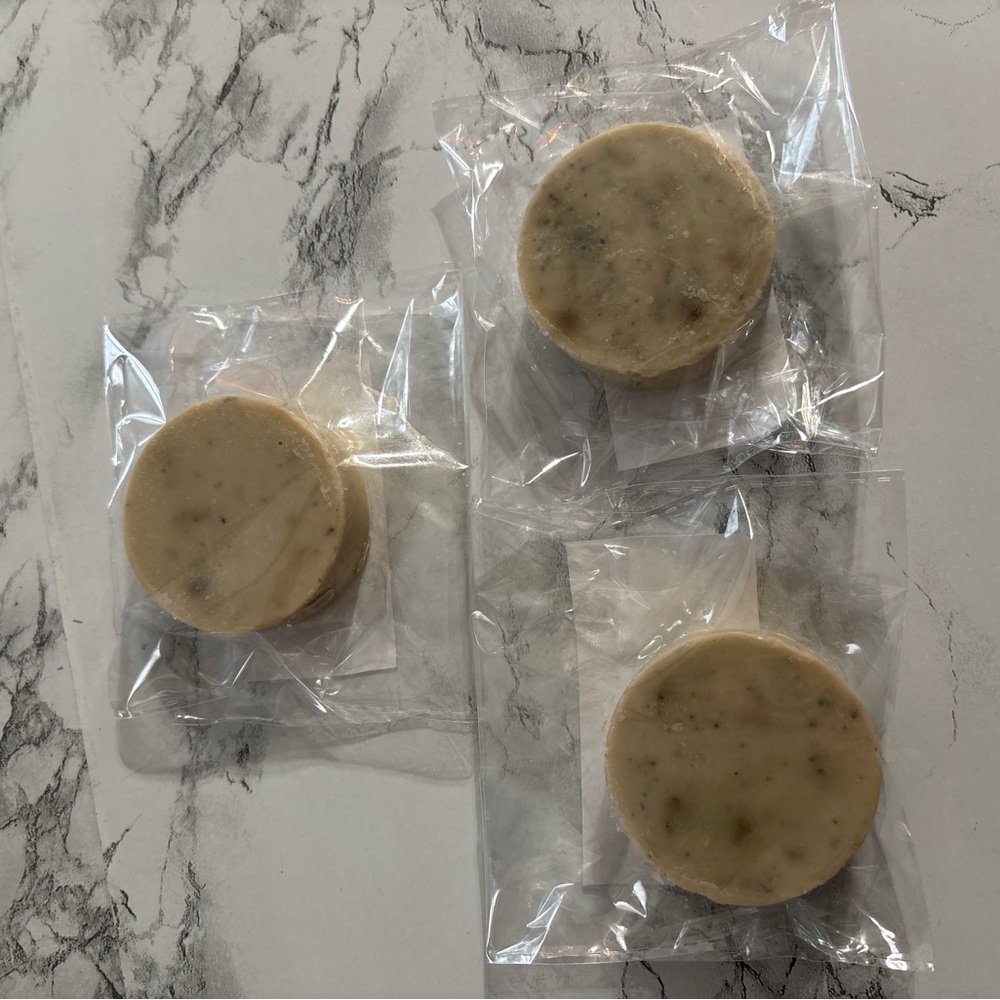 Handmade wild blueberry soap w/ real blueberries